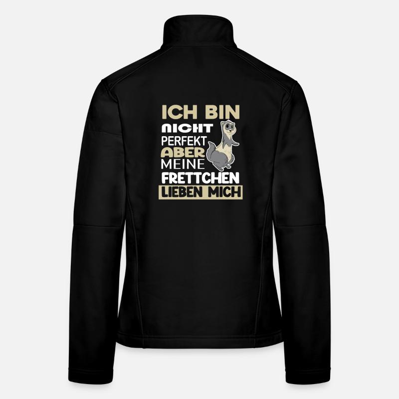 Frettchen Frauen Softshelljacke