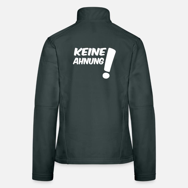 Keine Ahnung Frauen Softshelljacke