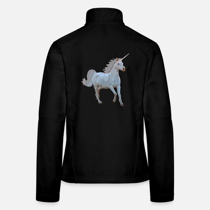 Elron, la licorne Veste en tissu softshell Femme