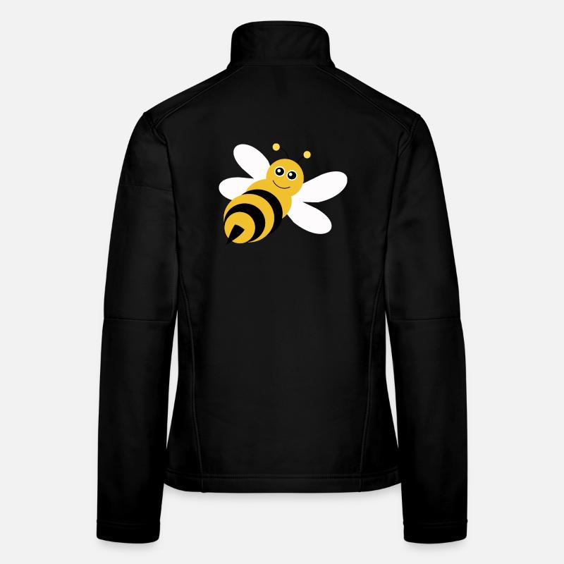Biene Bienen Imker Geschenk Weihnachten Frauen Softshelljacke