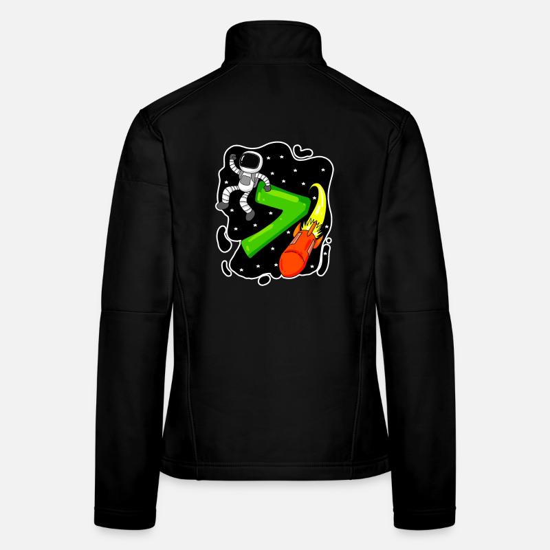 Garçon de 7 ans - cadeau de 7ème anniversaire Veste en tissu softshell Femme