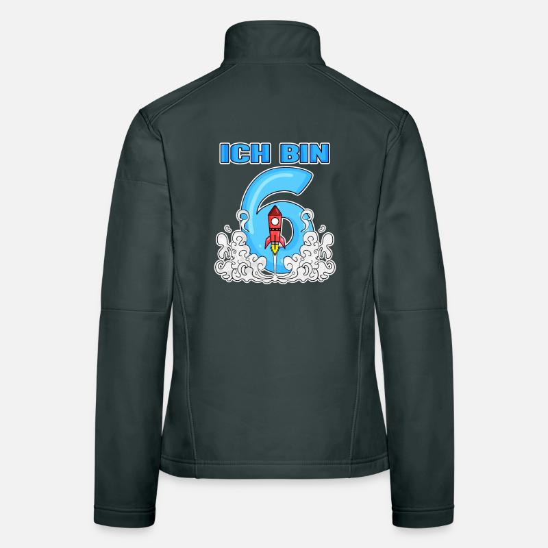 Junge 6 Jahre alt - Ich bin 6 - 6. Geburtstag Frauen Softshelljacke