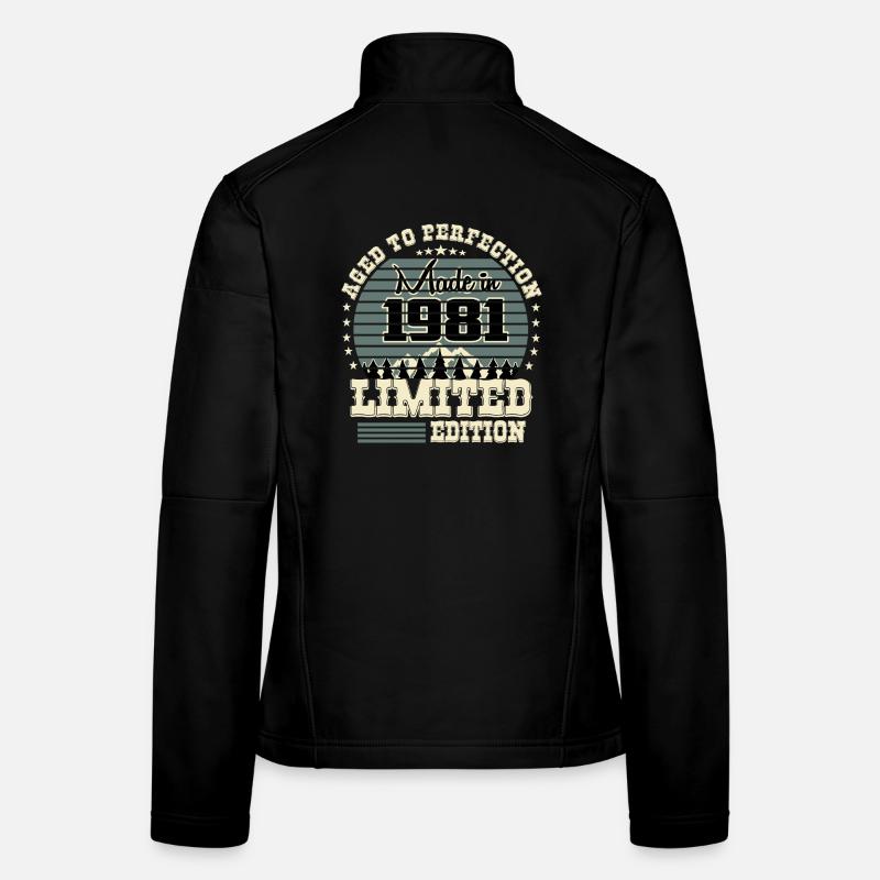 Édition limitée 1981 Veste en tissu softshell Femme