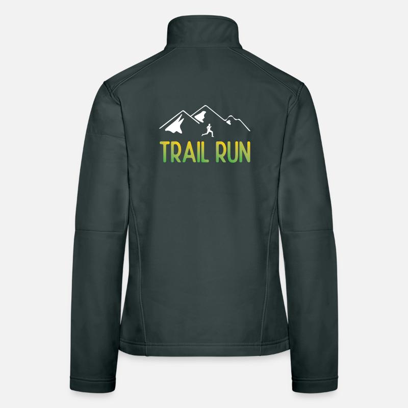 Trailrun Frauen Softshelljacke