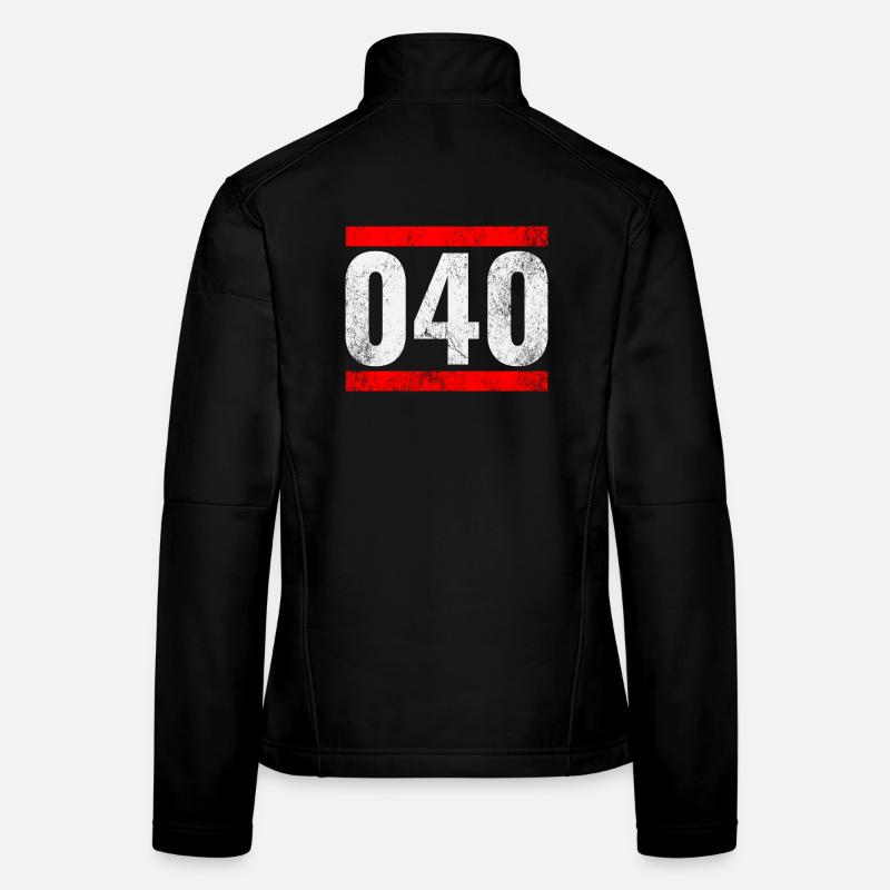 040 Veste en tissu softshell Femme