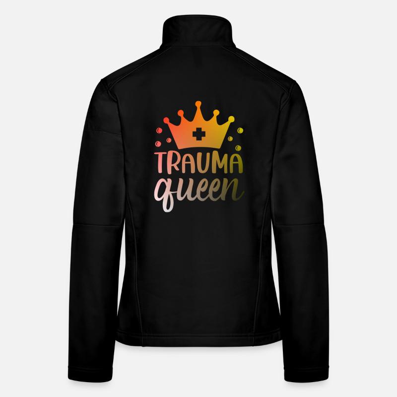 Trauma Queen Krankenschwester Frauen Softshelljacke