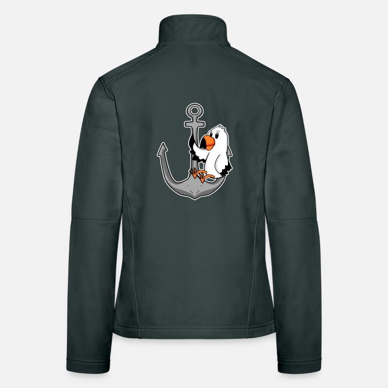 Anchor and seagull Women's Softshell Jacket
