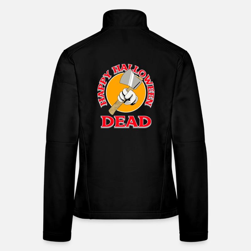 Halloween Axt mit Totendesign Frauen Softshelljacke