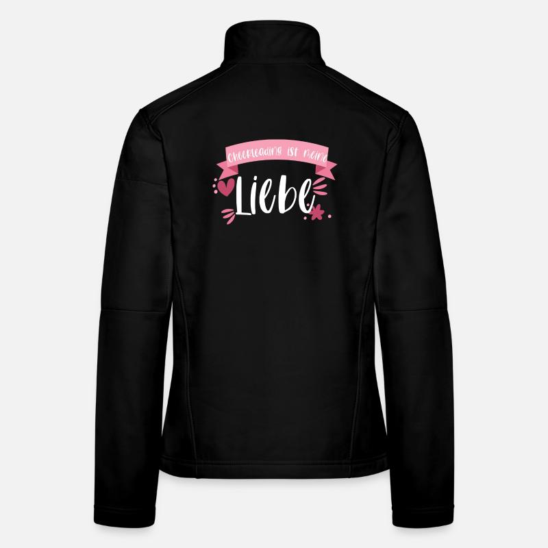 Cheerleader Cheerleading Liebe Geschenk Frauen Softshelljacke