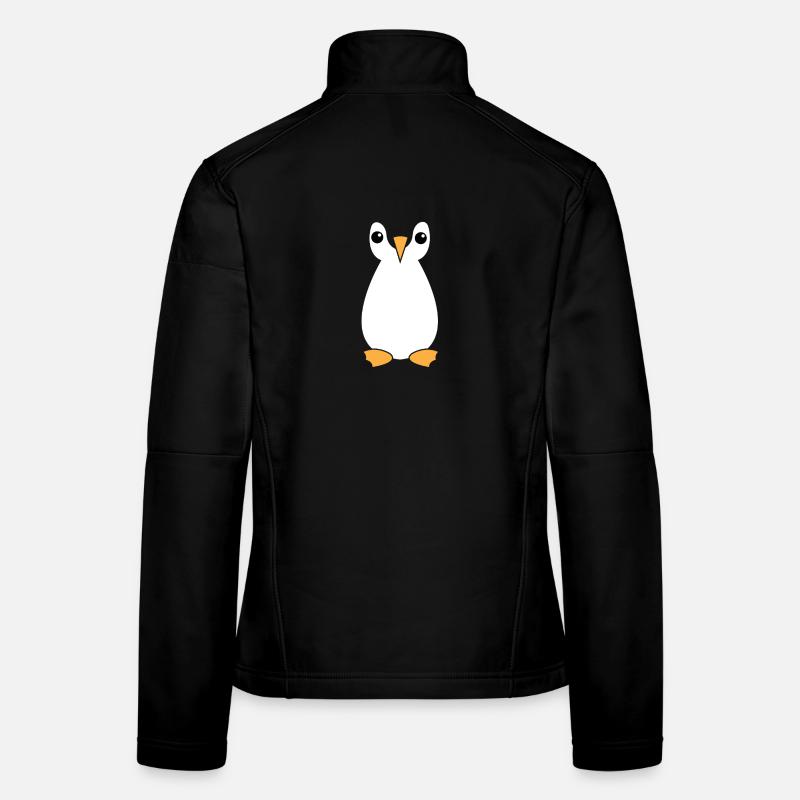Antarktis Tier Seevogel Pinguin Zoo Vigel Frauen Softshelljacke