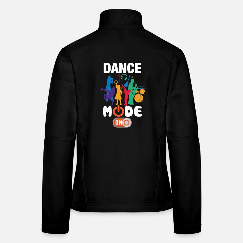 Funny Dance Mode On Women's Softshell Jacket