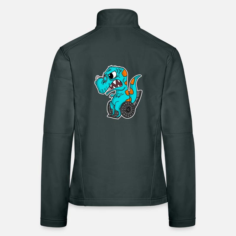 Alter Dinosaurier Frauen Softshelljacke