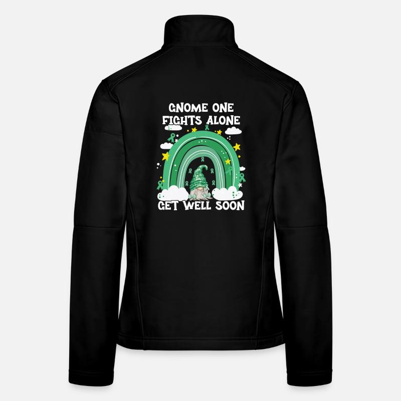 Gnome One Fights Alone Leberkrebs Frauen Softshelljacke