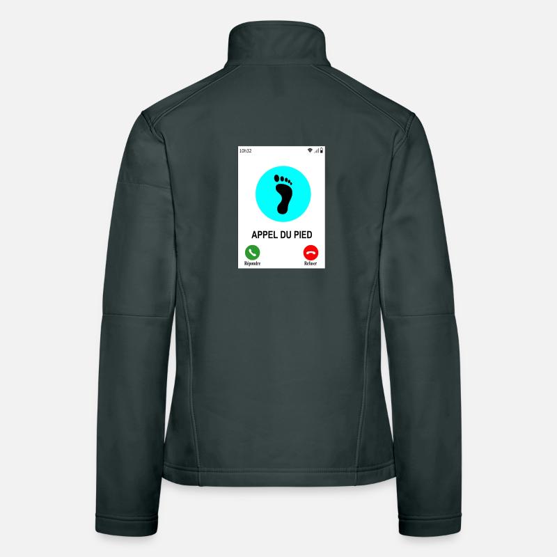 Appel du pied Veste en tissu softshell Femme
