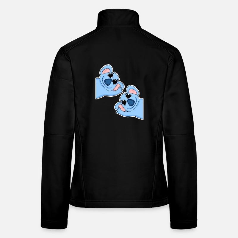Koala Koalas Veste en tissu softshell Femme