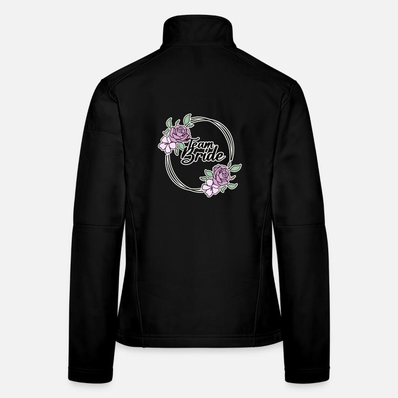 Équipe Bride Veste en tissu softshell Femme