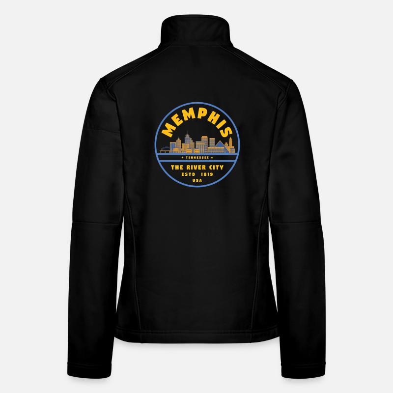 Memphis RiverCity Skyline Tee Frauen Softshelljacke