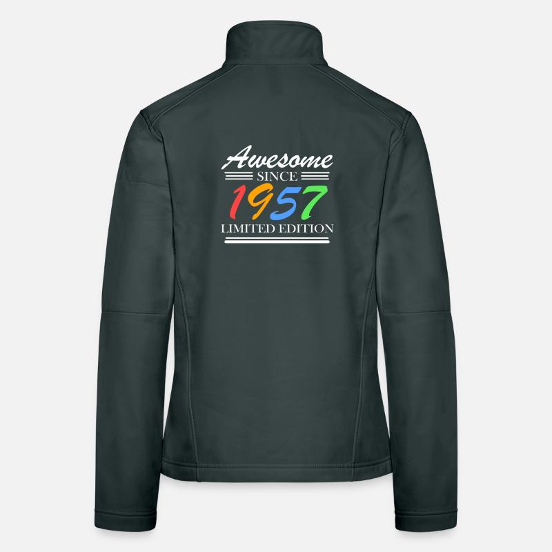 1957 - Born 1957 Women's Softshell Jacket