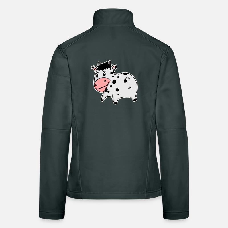 Kuh Arsch - Kuh Hintern Frauen Softshelljacke
