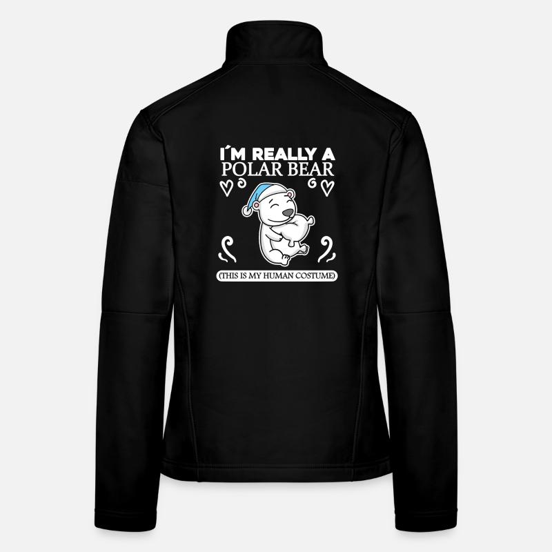 Polar bear Women's Softshell Jacket