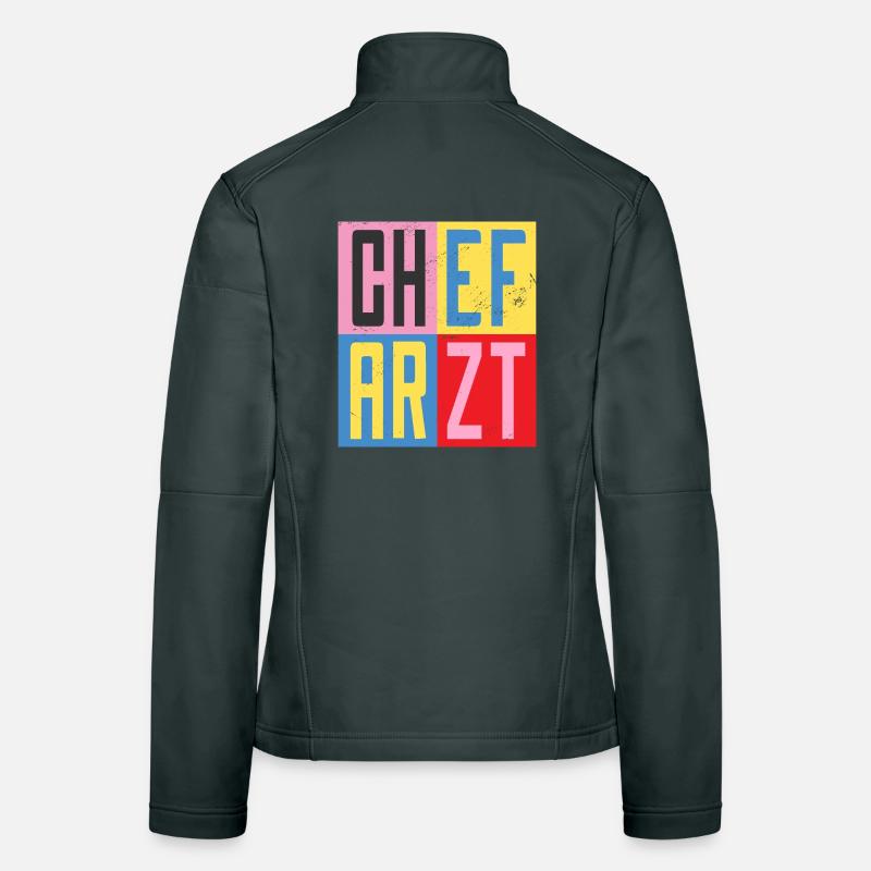 Responsable du design Veste en tissu softshell Femme