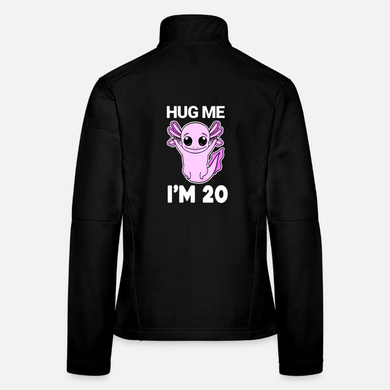 20 birthday - 20 years - hug Women's Softshell Jacket