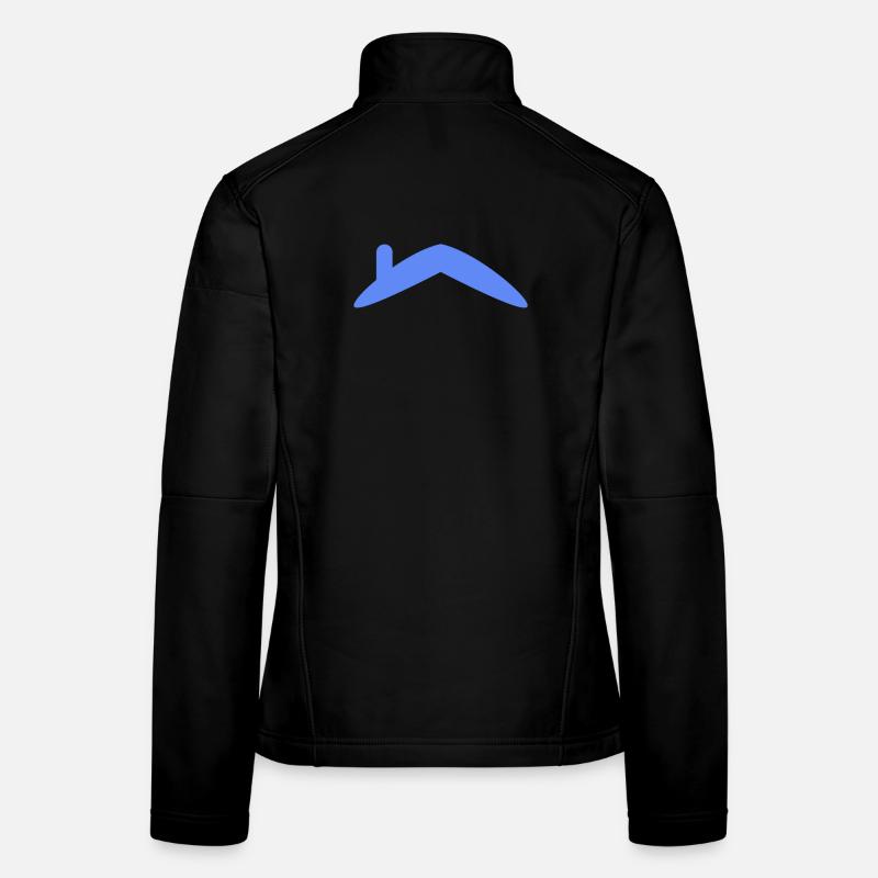 Toit de la maison Veste en tissu softshell Femme