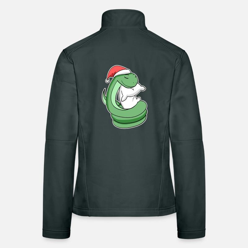 Snake Christmas Sleep Sleep Sleep Sleep Women's Softshell Jacket