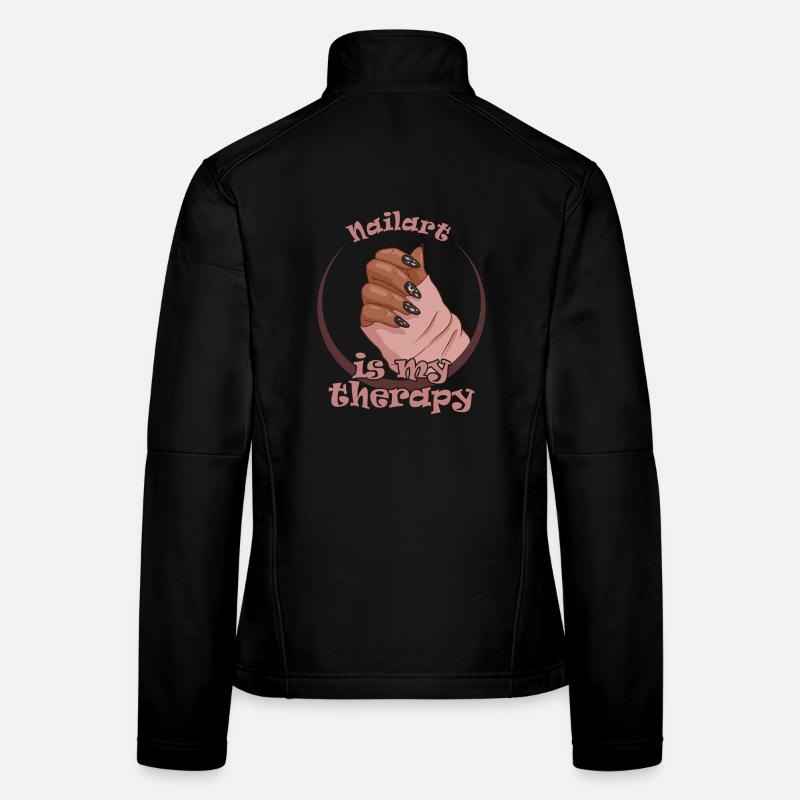 Nailart est ma technicienne ongulaire thérapeutique Veste en tissu softshell Femme