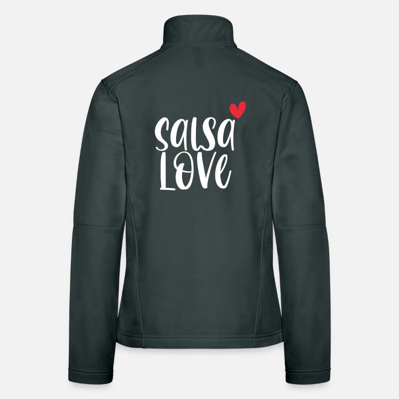 Salsa Love! Dancer Latino dance gift Women's Softshell Jacket