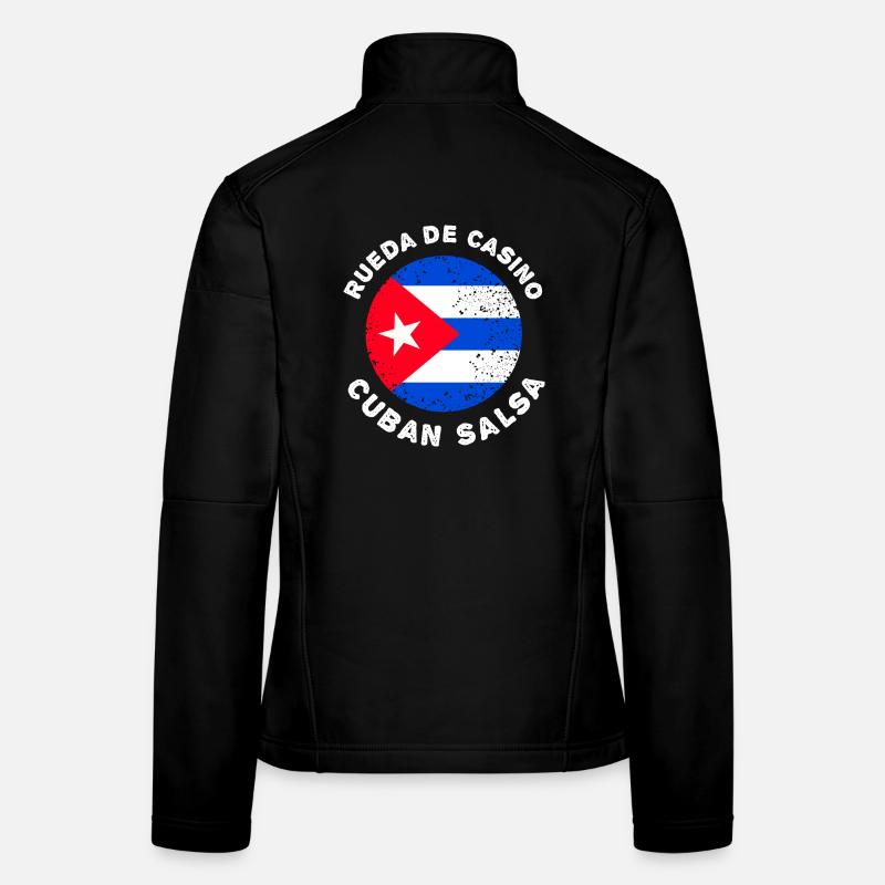 Rueda de Casino - Salsa cubaine Veste en tissu softshell Femme