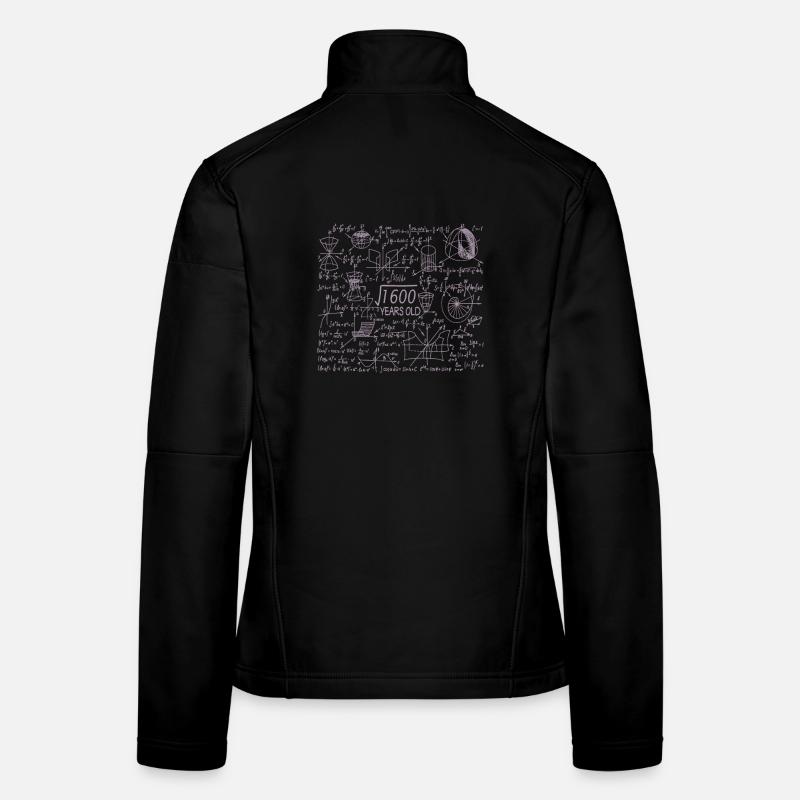 40th birthday for math teachers and math nerds Women's Softshell Jacket