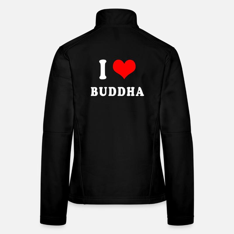 J'adore Bouddha Veste en tissu softshell Femme