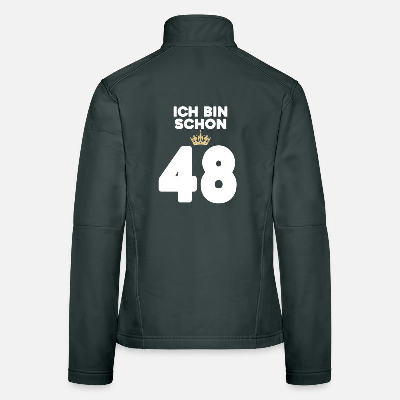 48 Geburtstag - 48 Jahre mit Krone Frauen Softshelljacke