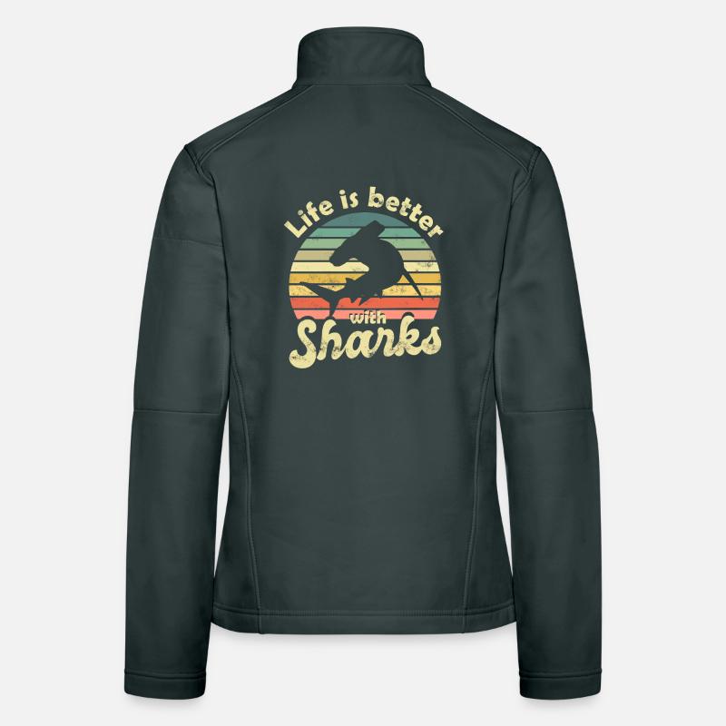 Shark Hammerhead Shark Women's Softshell Jacket
