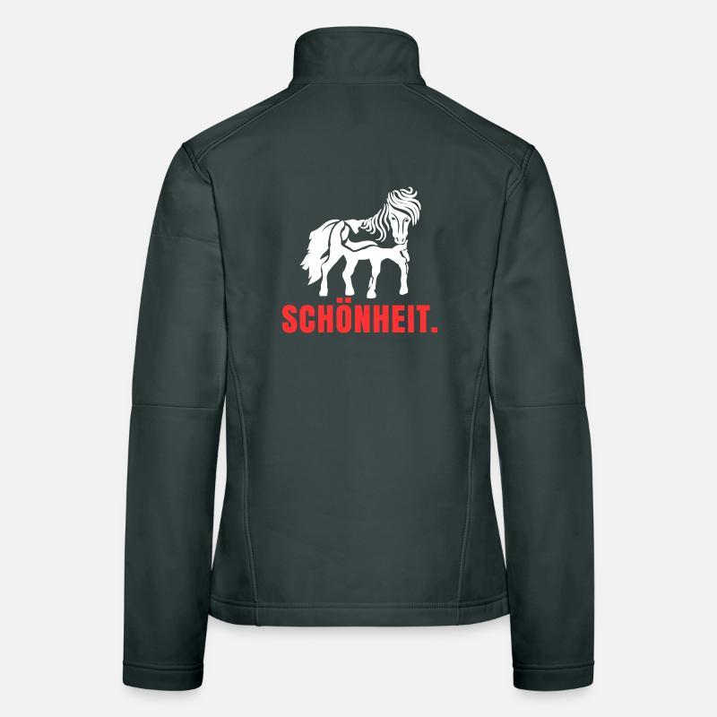 Cool Islandpferde Statement Spruch Isländer Pferde Frauen Softshelljacke