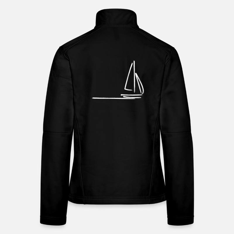 Sailing Sailboat Sailor Women's Softshell Jacket