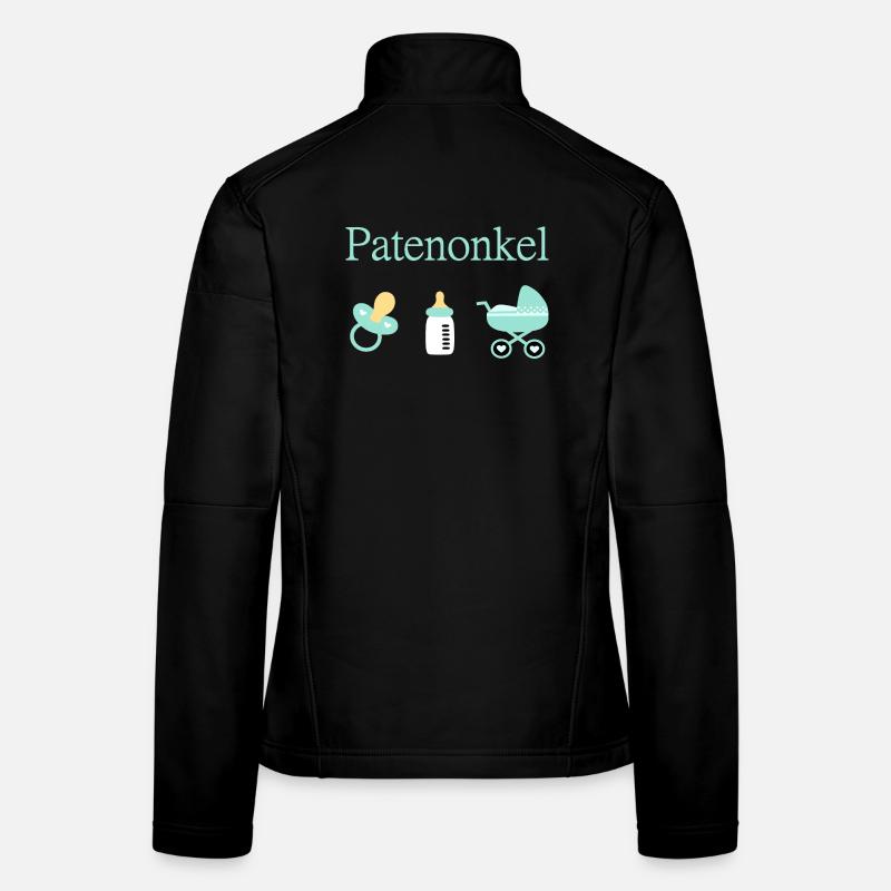 Patenonkel Geburt Junge Taufe Frauen Softshelljacke