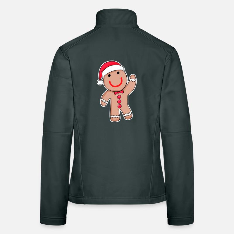 Süßes Lebkuchen Frauen Softshelljacke