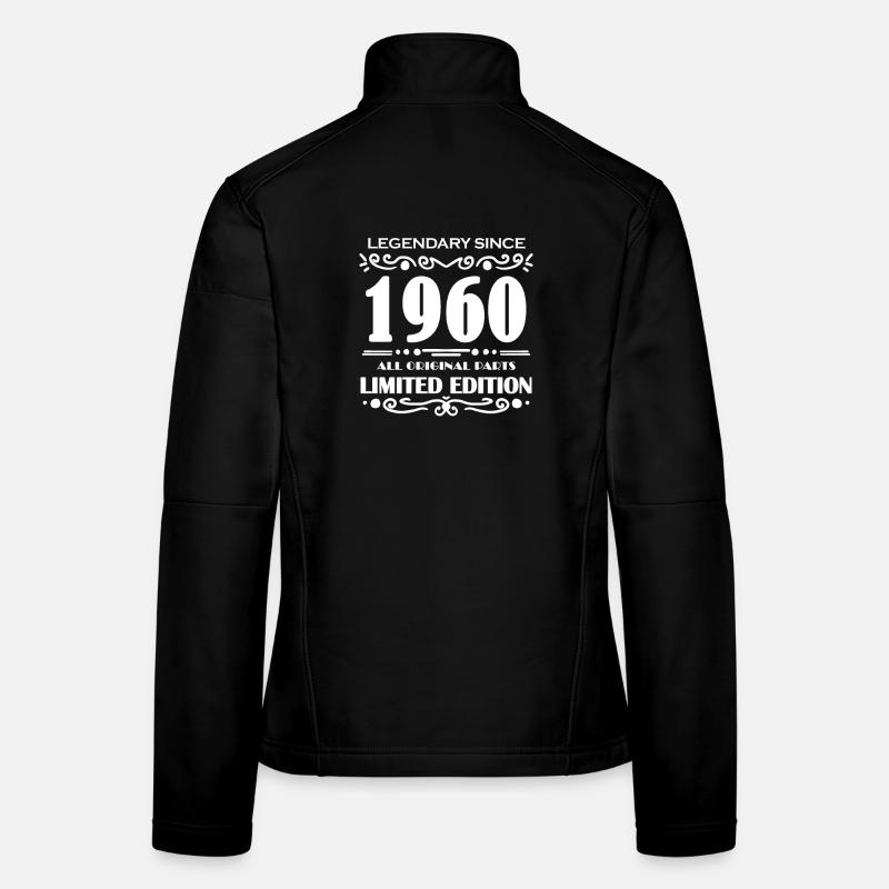 1960 - né en 1960 Veste en tissu softshell Femme