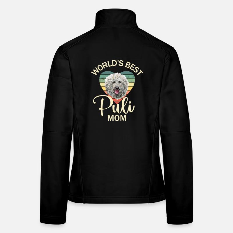 Puli Hund Frauen Softshelljacke