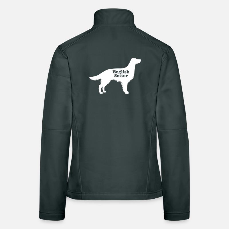 Englisch Setter Frauen Softshelljacke