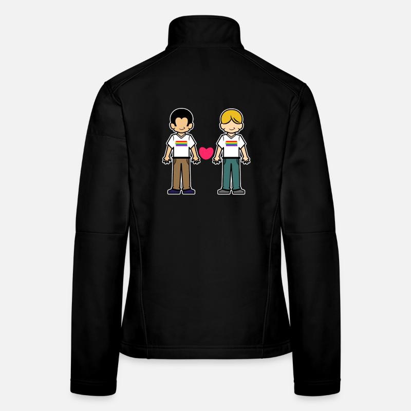Herz Lgbt Gleichgeschlechtliche Ehe Menschenrechte Frauen Softshelljacke