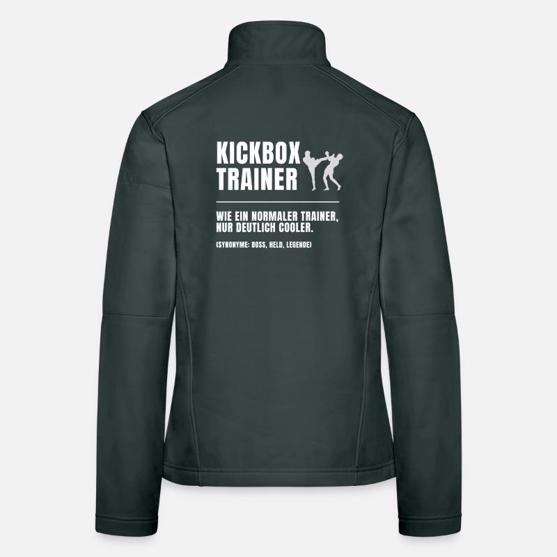 Kickbox Trainer Definition Frauen Softshelljacke