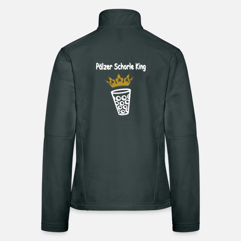 sprüche tees Pfälzer, Pälzer Schorle King Frauen Softshelljacke