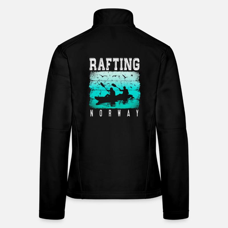 Rafting Norway - Canoeing - Kayaking - White Water Women's Softshell Jacket