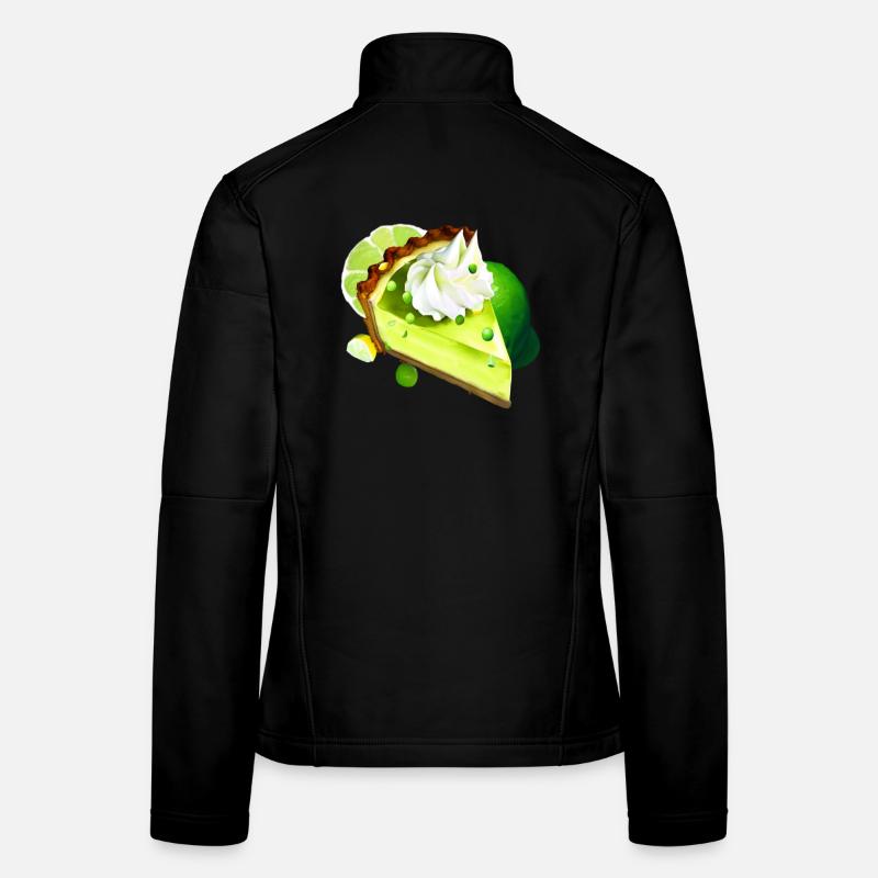 Lime Cake Piece Lime Cake Women's Softshell Jacket