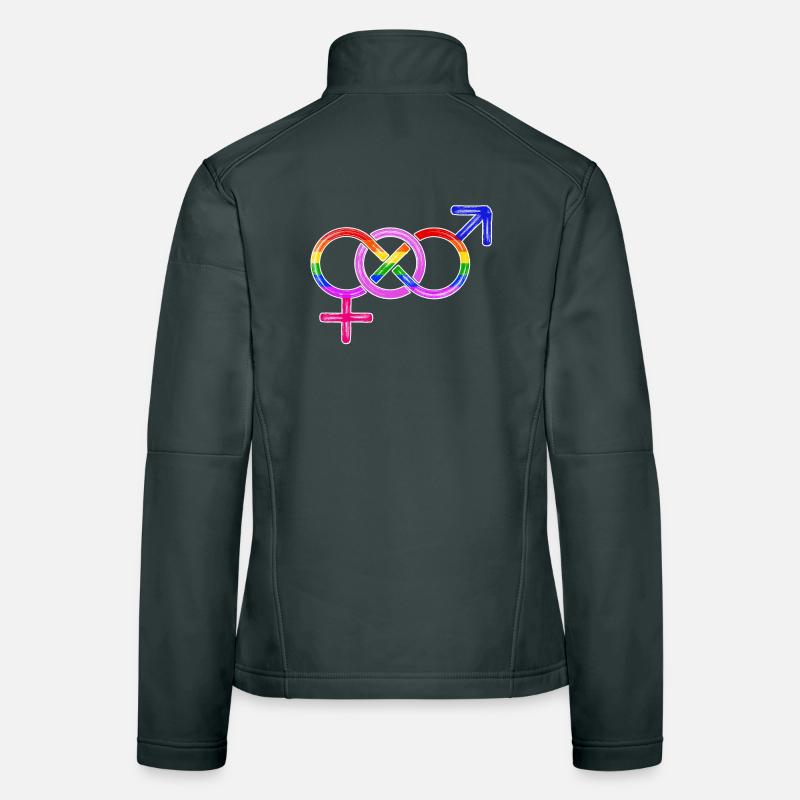 Gleichgeschlechtliche Ehe Regenbogen Lgbt Liebe Frauen Softshelljacke