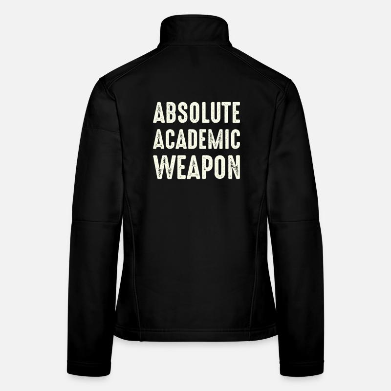 Students Absolute Academic Weapon Women's Softshell Jacket