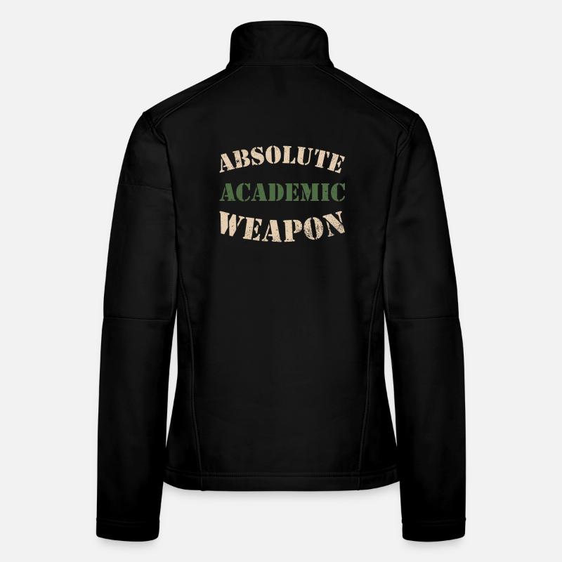 Students Absolute Academic Weapon Women's Softshell Jacket